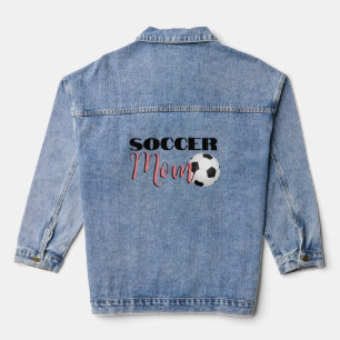 Chaqueta vaquera para mamá futbolera