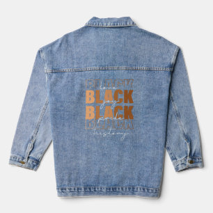 Chaqueta Vaquera Para mujeres negras Mes de historia negra Retro