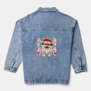 Chaqueta Vaquera Paris Pup & Kitty Crew � Perro y gato con boina li