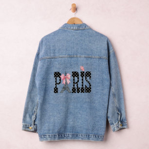 Chaqueta Vaquera París y los puentes de polka