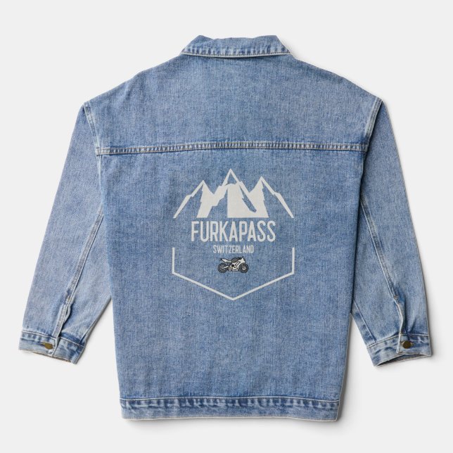 Chaqueta Vaquera Paso Furka Suiza (Reverso )