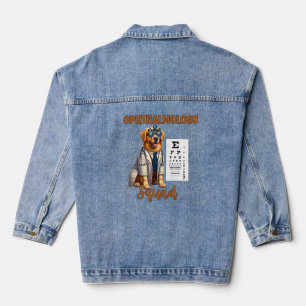 Chaqueta Vaquera Pasta y visión Escuadrón de Oftalmología Animal