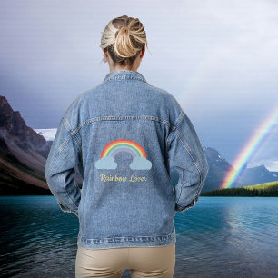 Chaqueta Vaquera Pastel arcoiris Lover