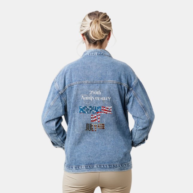 Chaqueta Vaquera  Patriotic 250th Anniversary (Modelo)