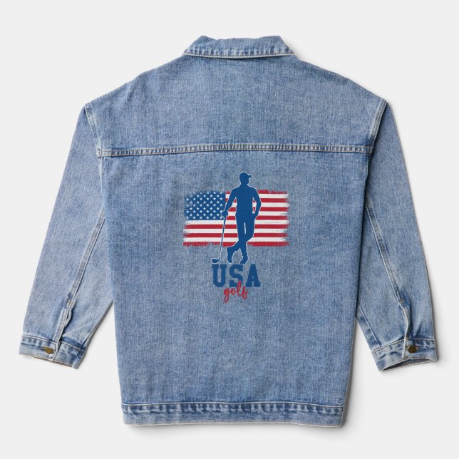 Chaqueta Vaquera Patriotic Golf USA (Reverso )