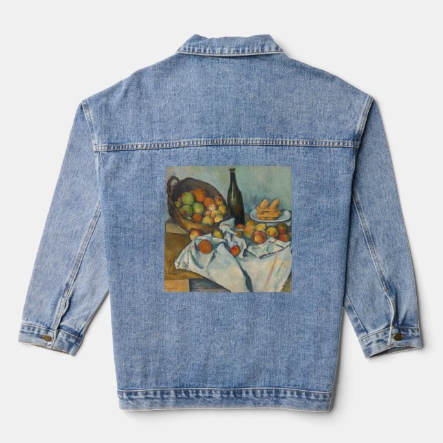 Chaqueta Vaquera Paul Cezanne - La canasta de manzanas (Reverso )