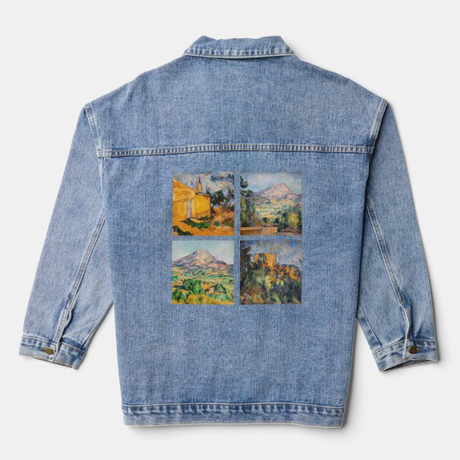 Chaqueta Vaquera Paul Cezanne - Selección de las obras maestras del (Reverso )