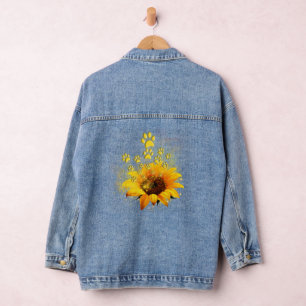 Chaqueta Vaquera Paw Sunflower Shirt Eres mi Mascota de World Paws