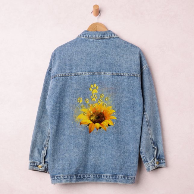 Chaqueta Vaquera Paw Sunflower Shirt Eres mi Mascota de World Paws (Hangar)