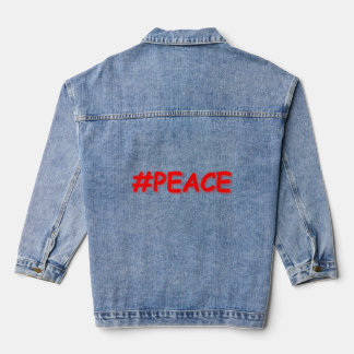 Chaqueta Vaquera "PAZ", diseño elegante. ¡Hazte con una en Zazzle