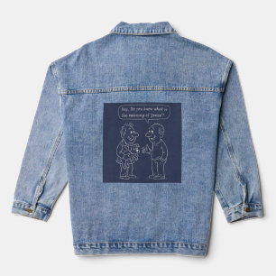 Chaqueta Vaquera paz y amor
