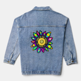 CHAQUETA VAQUERA PEACOCK MANDALA