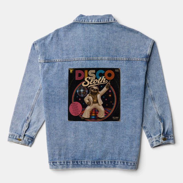 Chaqueta Vaquera Perezoso Disco (Reverso )