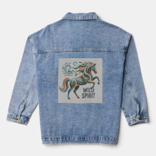 Chaqueta Vaquera permanece salvaje