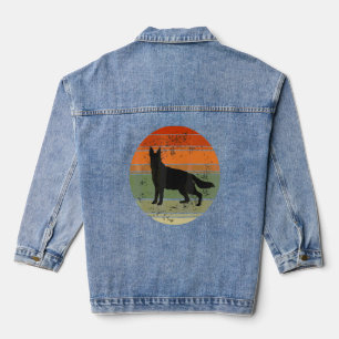 Chaqueta Vaquera Perro pastor alemán