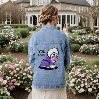 Chaqueta Vaquera Perro pastor inglés antiguo