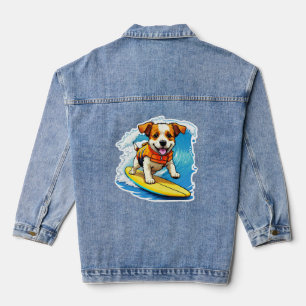 Chaqueta Vaquera Perro Surfista