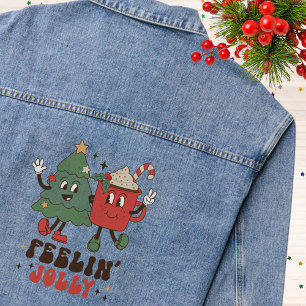 Chaqueta Vaquera Personajes Navideños Retro Divertidos
