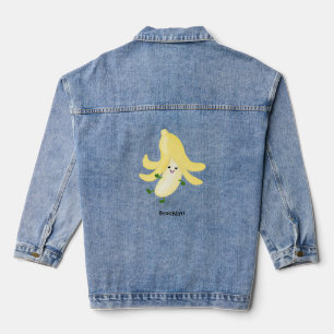 Chaqueta Vaquera Personalizado bananero Cute kawaii