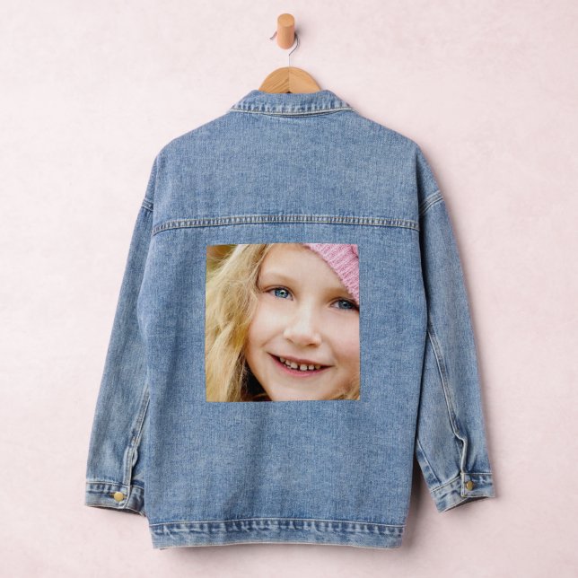 Chaqueta Vaquera Personalizado DE FOTOS JEAN DENIM JACKET (Hangar)