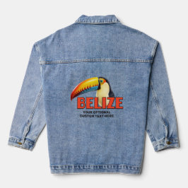 Chaqueta Vaquera Personalizado Texto BELICE Toucan