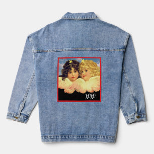 CHAQUETA VAQUERA PERSONALIZADO VINTAGE ANGELS DENIM JACKET