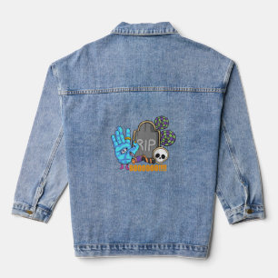 Chaqueta Vaquera Pesadilla de la camiseta de regalo de Halloween an