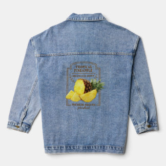 Chaqueta Vaquera Piña tropical de cultivo orgánico