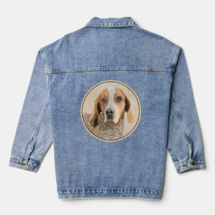 Chaqueta Vaquera Pintura de concha inglesa estadounidense - Arte de