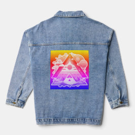 Chaqueta Vaquera Pirámide de nubes de Roseate