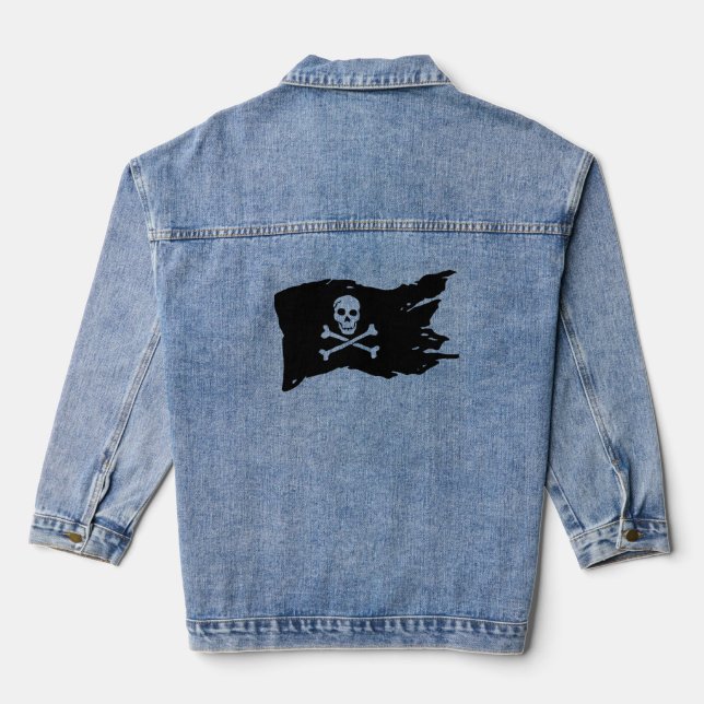 Chaqueta Vaquera PIRATE FLAG Denim jacket jacket (Reverso )