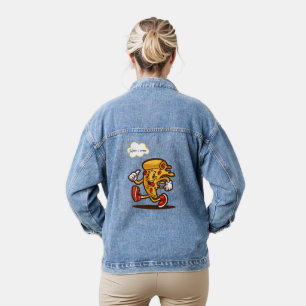 Chaqueta Vaquera pizza, aquí voy