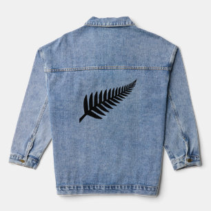 Chaqueta Vaquera Plata Fern de Nueva Zelanda