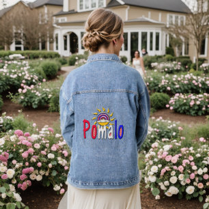Chaqueta Vaquera Pomalo - Relajación croata con sol y arcoiris