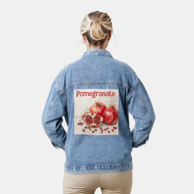 Chaqueta Vaquera Pomegranate Denim Jacket (Modelo)