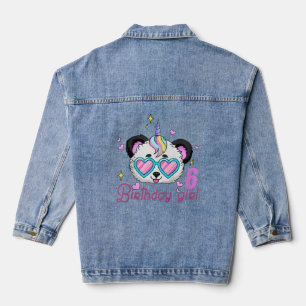Chaqueta Vaquera Por 6.º Panda Unicornio