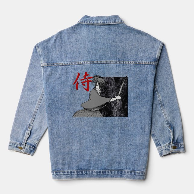 Chaqueta Vaquera postal SAMURAI 01a (Reverso )