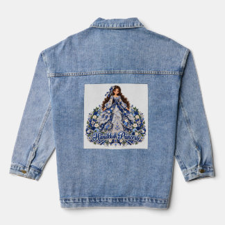 Chaqueta Vaquera Princesa de Hanukkah Recién Nacida