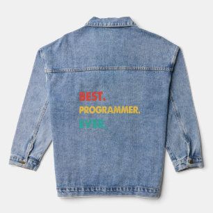 Chaqueta Vaquera Programador retro mejor programador
