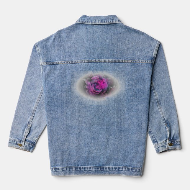 Chaqueta Vaquera "Promesa Rosa" (Reverso )