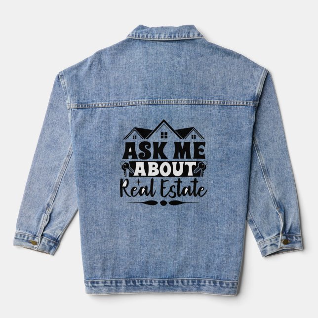 Chaqueta Vaquera Propiedad inmobiliario Denim Jacket (Reverso )