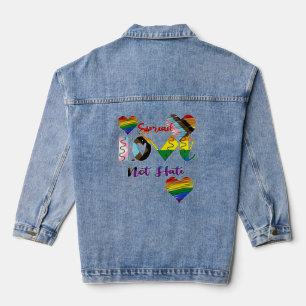 Chaqueta Vaquera Provocar amor no odio