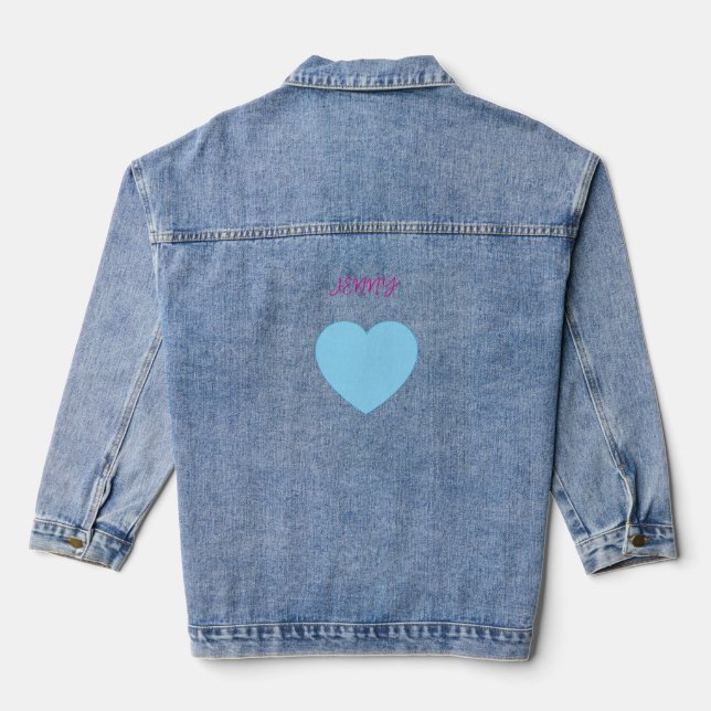 Chaqueta Vaquera querida madre del perro (Reverso )