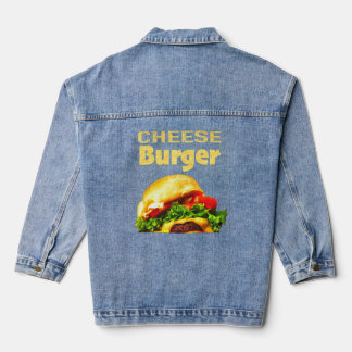 Chaqueta Vaquera Queso Burger National Hamburger Day Fast Foods