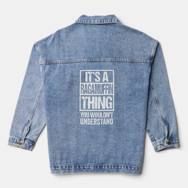 Chaqueta Vaquera Ragamuffin Ca Ragamuffin (Reverso )