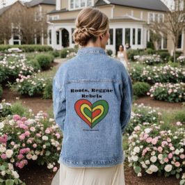 Chaqueta Vaquera Raíces de los rebeldes del reggae