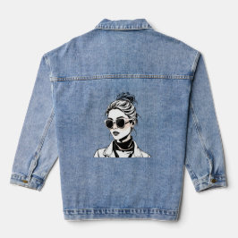 Chaqueta Vaquera Raiders Chica - El mundo necesita mujeres fuertes