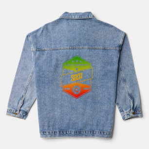 Chaqueta Vaquera Rasta University Soca Good Vibes Rasta Reggae