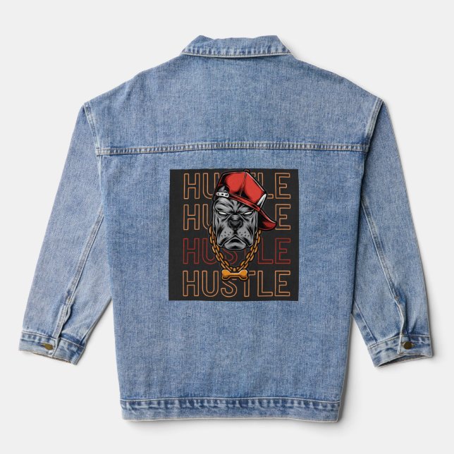 Chaqueta Vaquera  Red Hat Mad Dog Hustle  (Reverso )
