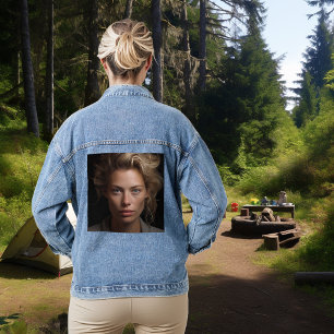 Chaqueta Vaquera Regalo de Foto Personalizado 